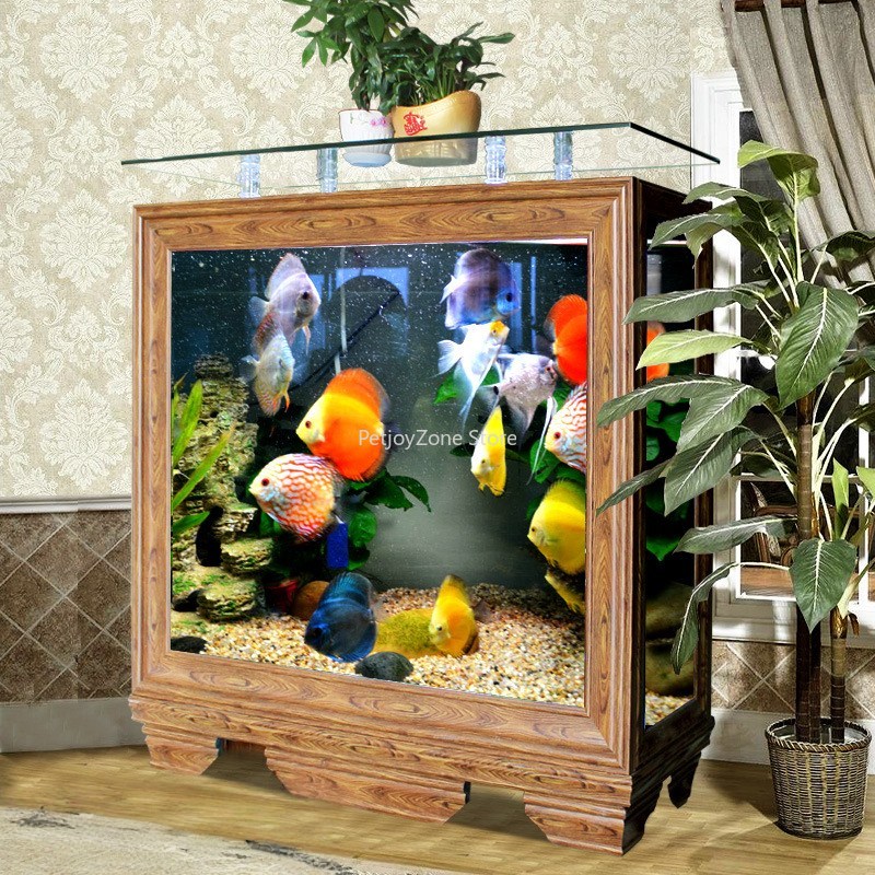 Fish Tank Filter - Luxury European Style Aquarium With Cabinet