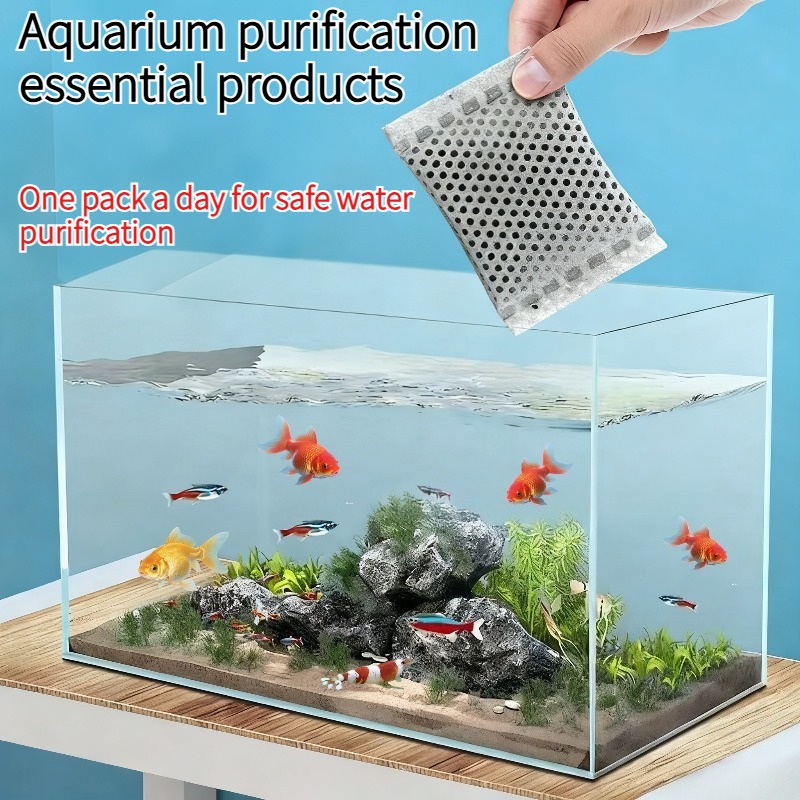 Fish Tank Filter - 20/40/100PCS Fish Tank Filter Activated Carbon