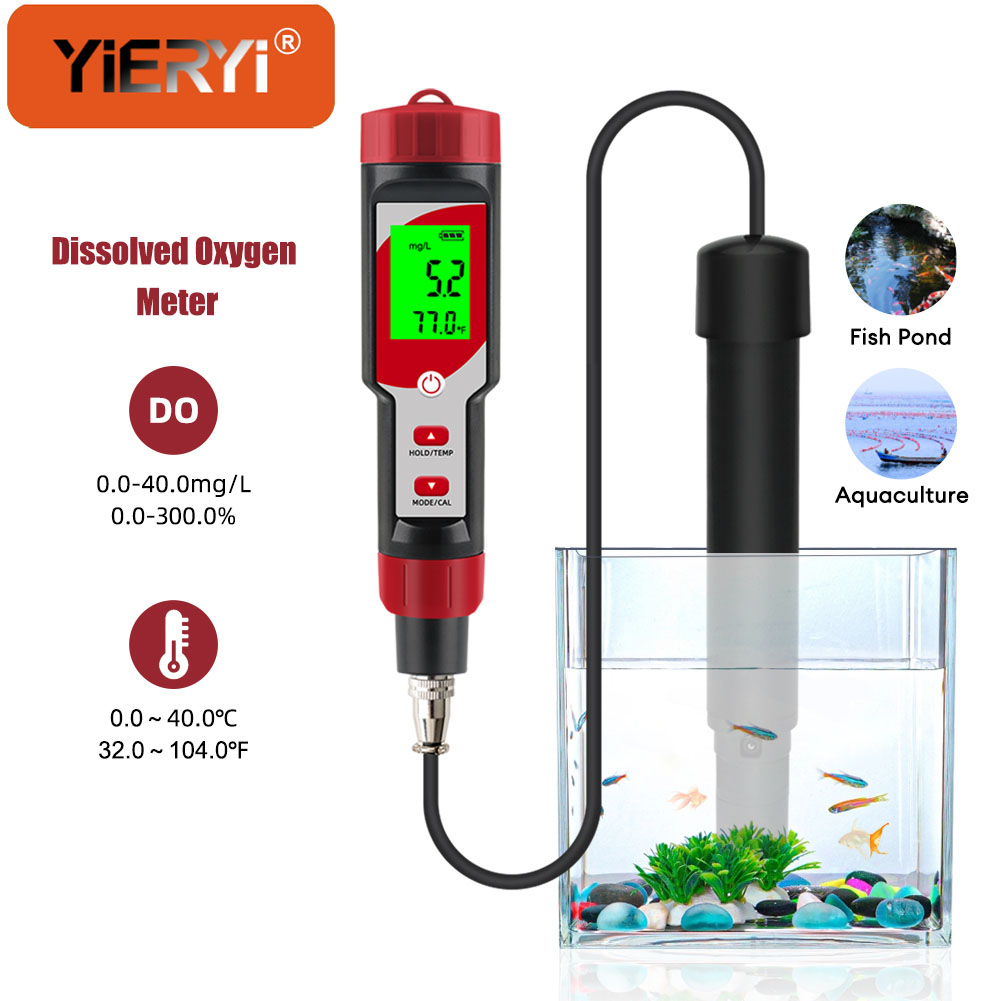 Aquarium Fish Koi - Dissolved Oxygen Meter for water ATC,
