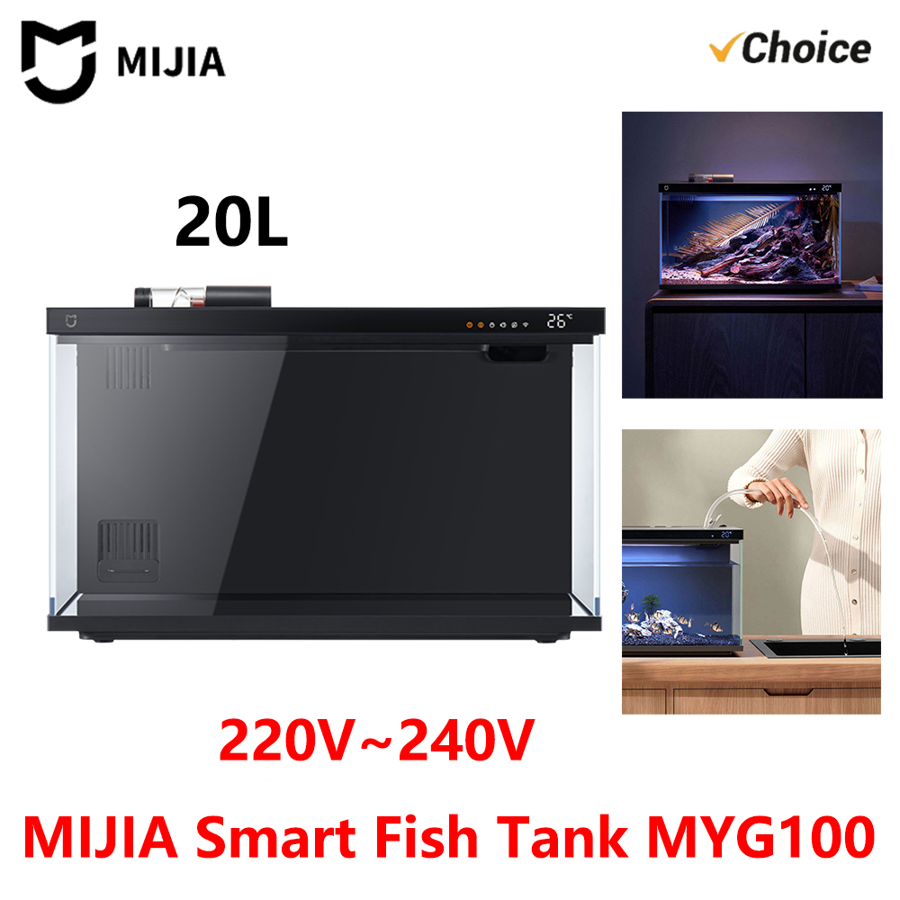 NEW MIJIA Smart Fish Tank Work - đánh giá và giá Aquarium Fish For Beginners
