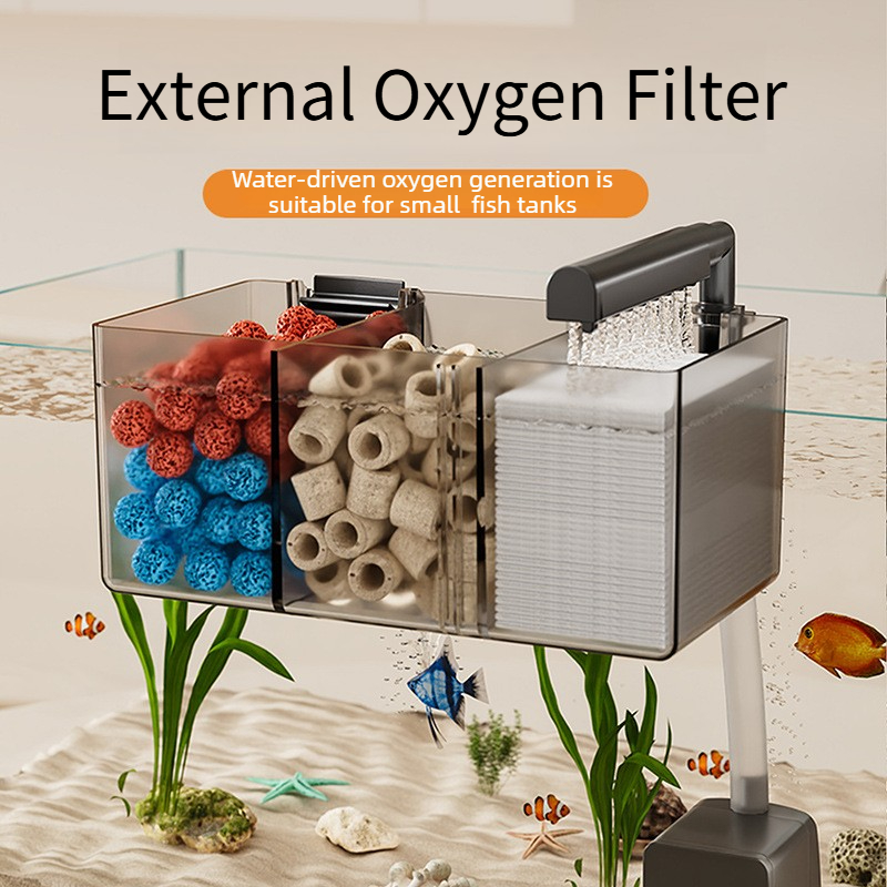 Small Hang-on Aquarium Filter  - đánh giá và giá Aquarium Fish Jar