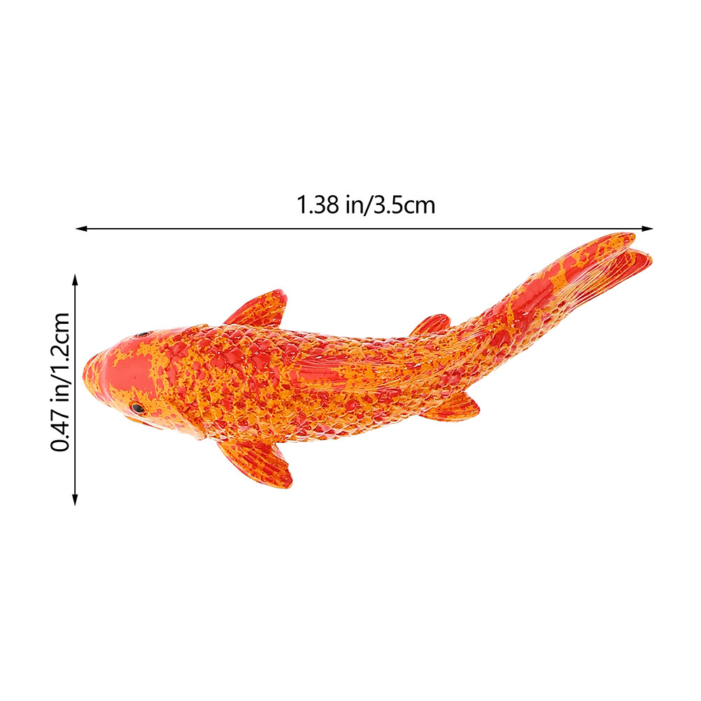 10Pcs Mini Koi Fish Decor Vibr - đánh giá và giá Aquarium Fish Koi