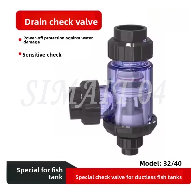 Fish Tank Sewer Check Valve, N - đánh giá và giá Fish Tank Filter