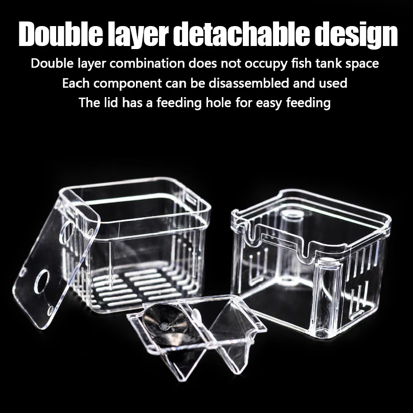 1PC Aquarium Fish Breeder Box  - đánh giá và giá Aquarium Fish Jar