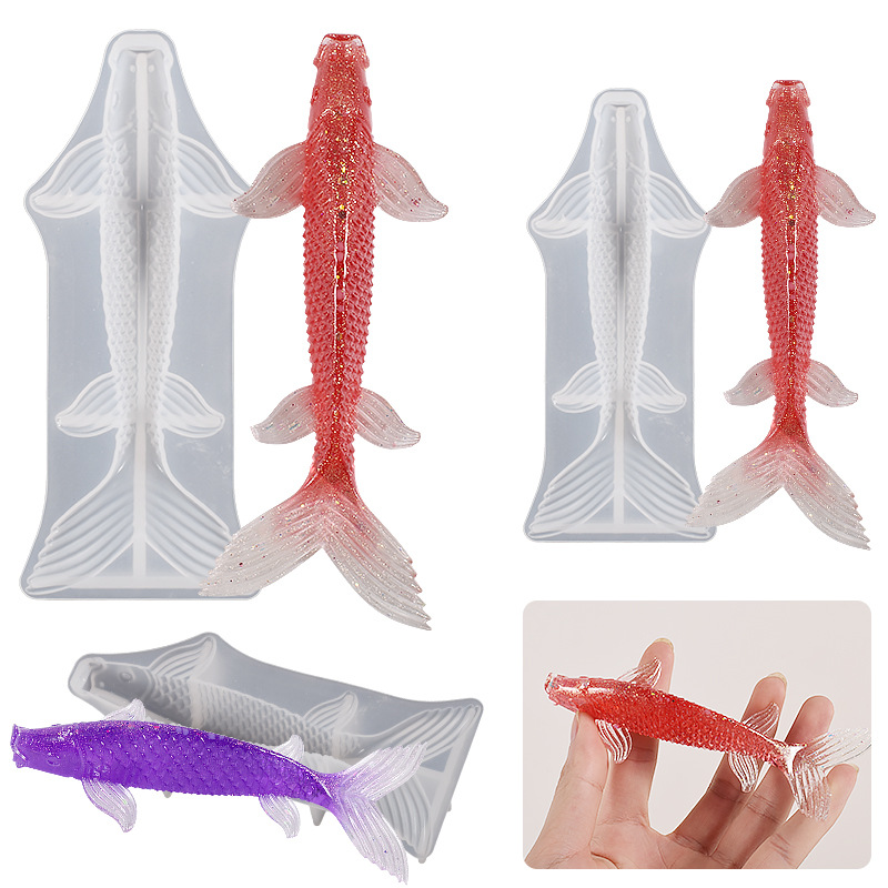 3D Koi Fish Shaped Epoxy Resin - đánh giá và giá Aquarium Fish Koi