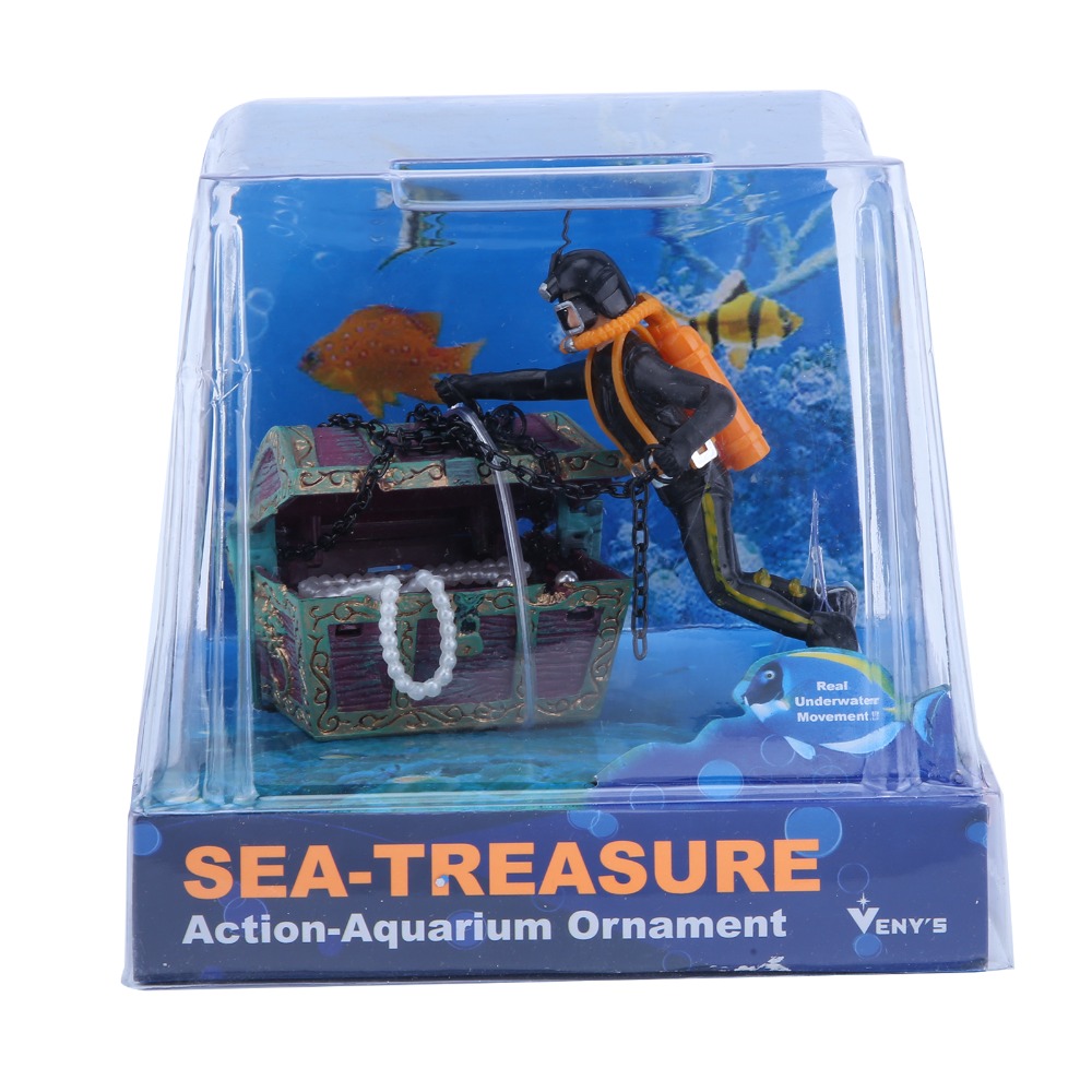 Resin Aquarium Ornament Live-A - đánh giá và giá Aquarium Fish Jar