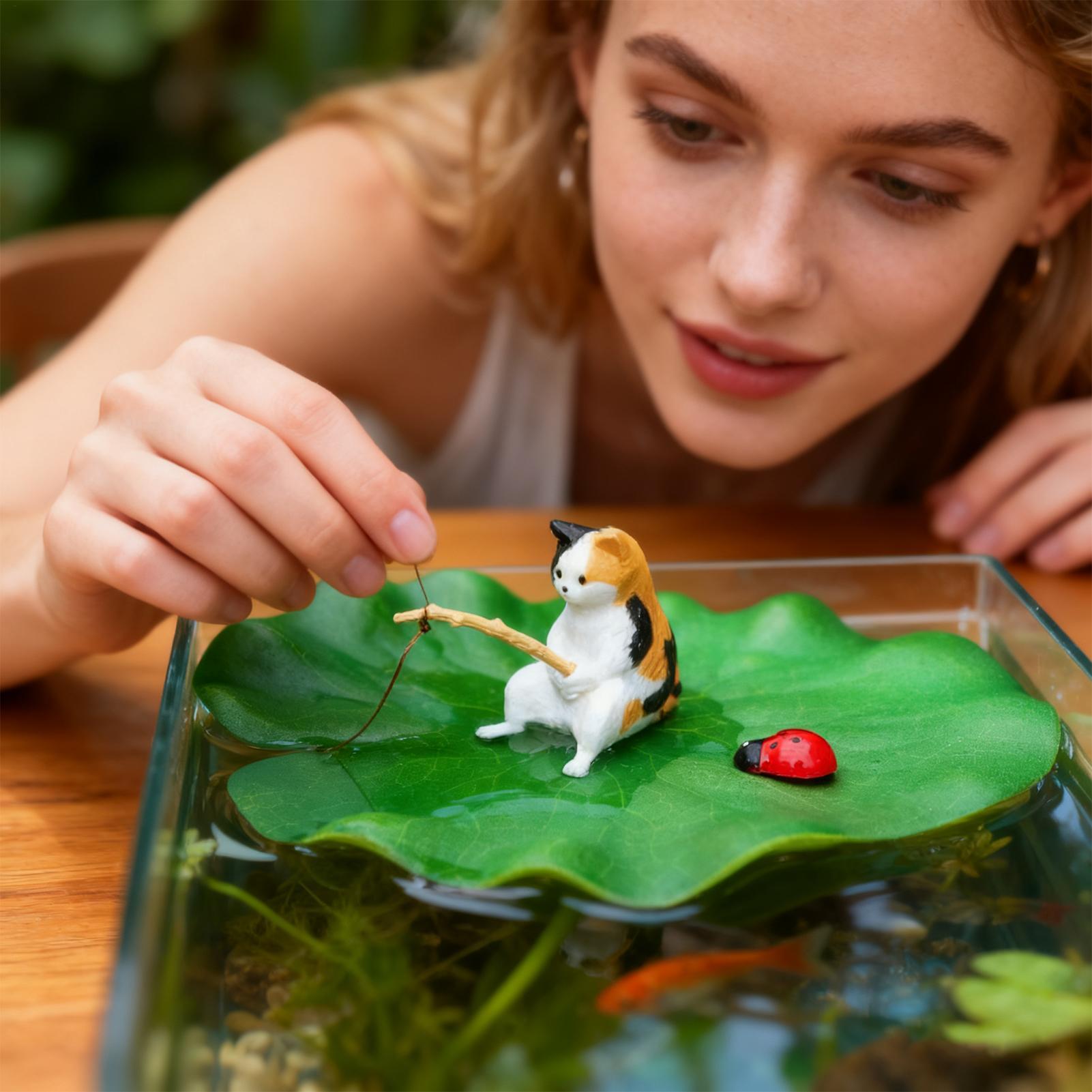 Aquarium Decor Floating Cat Fi - đánh giá và giá Aquarium Fish For Beginners