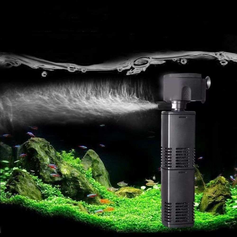 Plastic 3 in 1 Fish Tank Filte - đánh giá và giá Fish Tank Filter Aquarium