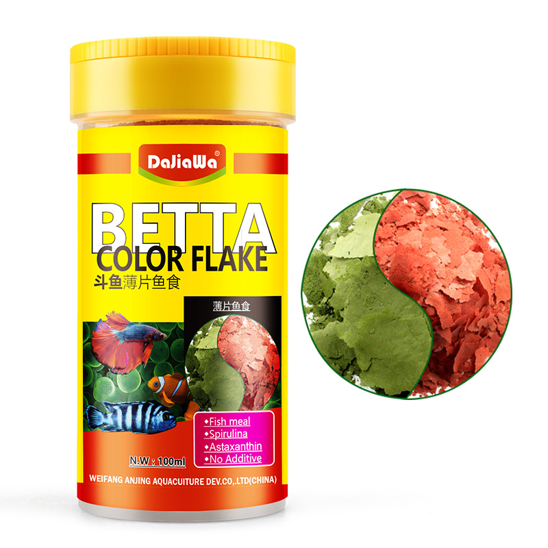 DaJiaWa Spirulina Flake Fish F - đánh giá và giá Tetra Food Betta Flakes