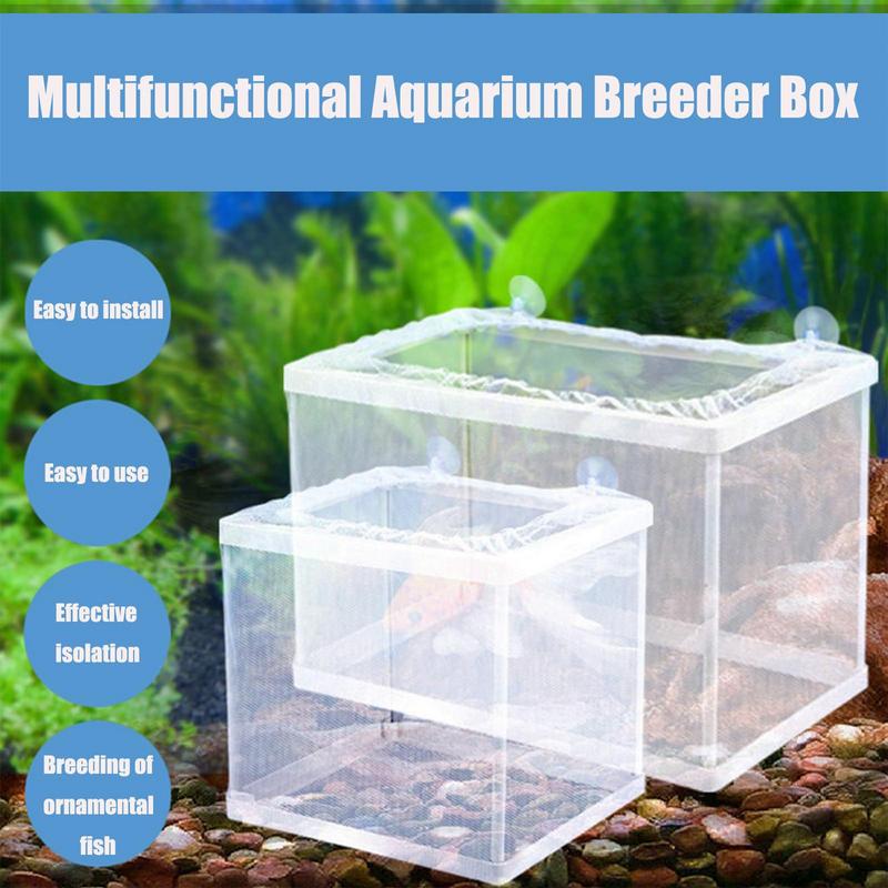 Fish Breeder Box with Suction, - đánh giá và giá Aquarium Fish Jar