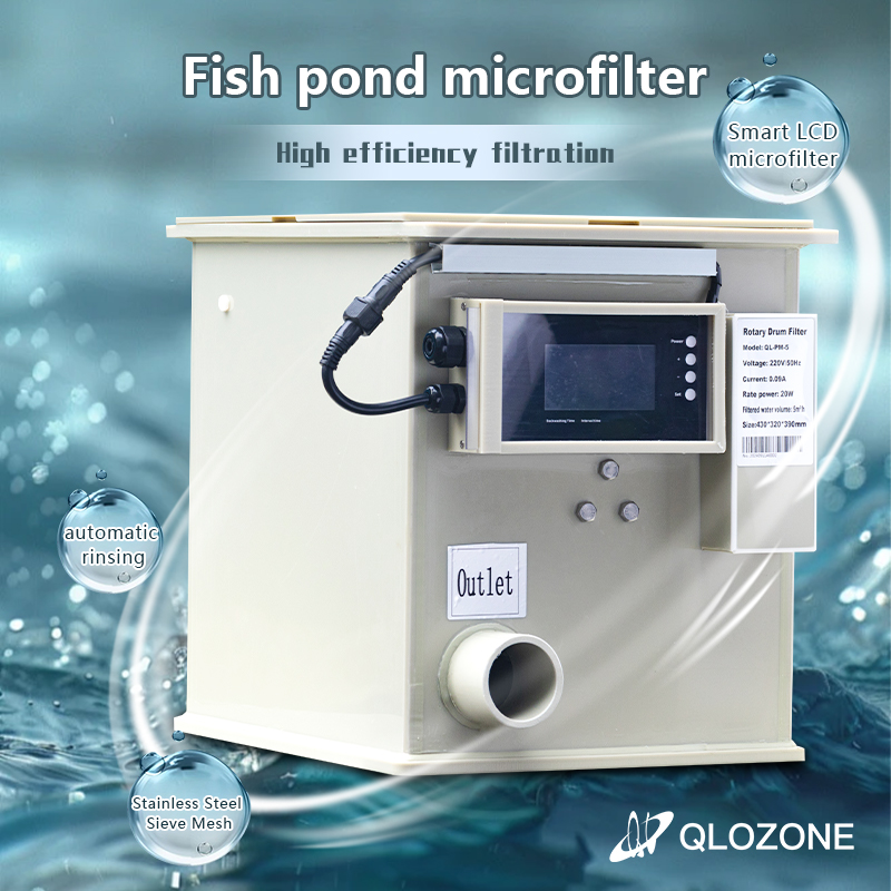 New Design Mini Rotary Drum Fi - đánh giá và giá Fish Tank Filter