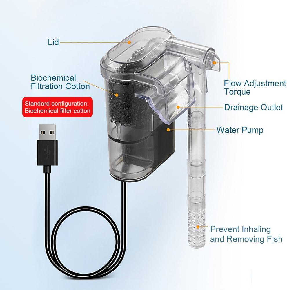 New Aquarium Hanging Filter Mi - đánh giá và giá Aquarium Fish For Beginners